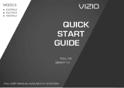 Vizio E422VLE E422VLE Quick Start Guide