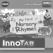 Vtech InnoTab Software - My First Nursery Rhymes User Manual