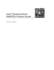 Intel D865PCK English Product Guide
