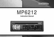 Jensen MP6212 Instruction Manual