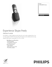 Philips VOIP2510B Leaflet