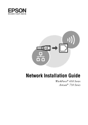 Epson C11CA53201 Network Installation Guide