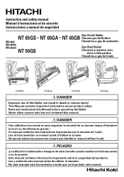 Hitachi NT65GA Instruction Manual