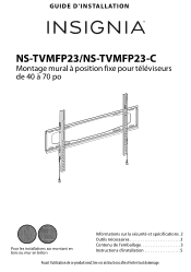Insignia NS-TVMFP23 User Manual (Français)