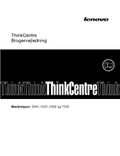 Lenovo ThinkCentre A85 (Danish) User guide