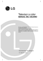 LG 29FX4BL-LG Owner's Manual