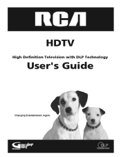 RCA HD61LPW42 User Guide & Warranty
