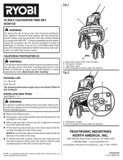Ryobi AC04146 Operation Manual