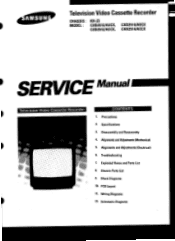Samsung CXD2512 Service Manual