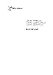 Westinghouse SK-32H640G User Manual