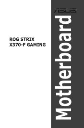 Asus ROG STRIX X370-F GAMING User Guide