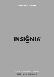 Insignia NS-DSC1112SL User Manual (French)