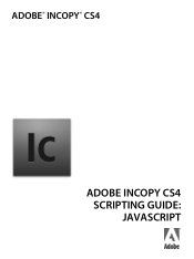 Adobe 65009333 Scripting Guide
