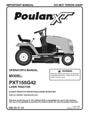 Poulan PXT155G42 User Manual