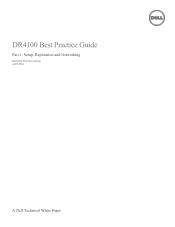 Dell DR4100 DR Series Appliance Best Practice Guide