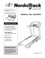 NordicTrack T 12.2 Treadmill Spanish Manual