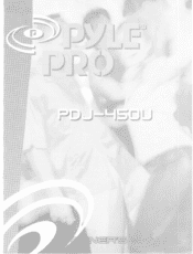 Pyle PDJ450U PDJ450U Manual 1