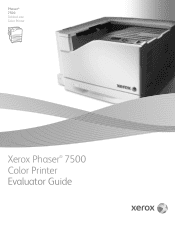 Xerox 7500DX Evaluator Guide
