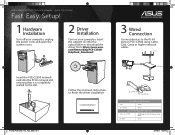 Asus PCE-C2500 QSG Quick Start Guide for Spanish