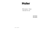 Haier EB-2485EG User Manual