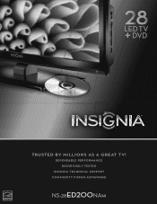 Insignia NS-28ED200NA14 Information Brochure (English)