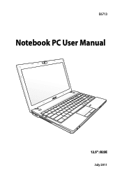 Asus ASUSPRO ADVANCED B23E User's Manual for English Edition