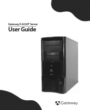 Gateway E-9220T Gateway E-9220T Server User Guide