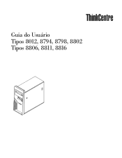 Lenovo ThinkCentre M55p (Brazilian Portuguese) User guide