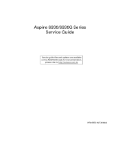 Acer 6930 6082 Acer Aspire 6930 and 6930G Service Guide
