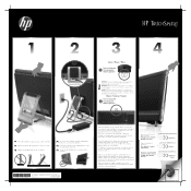 HP TouchSmart 600-1220ch Setup Poster (Page 1)