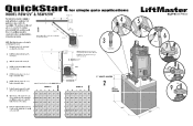 LiftMaster RSW12V RSW12V Quick Start Guide Manual