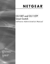 Netgear GS110TPv2 GS108T/ GS110TP Smart Switch Software Administration Manual