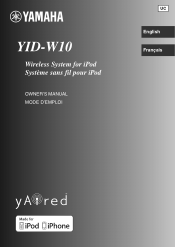 Yamaha YID-W10 Owners Manual