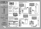 Insignia NS-46E481A13 Quick Setup Guide (French)