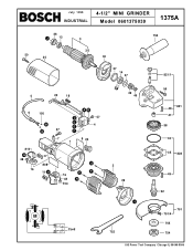 Bosch 1375A Parts Diagram
