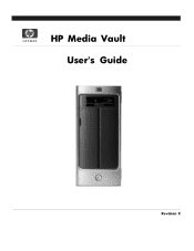 HP Mv2120 HP MV2010, MV2020, MV2040 Media Vault - User's Guide
