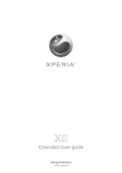 Sony Ericsson Xperia X2a User Guide