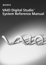 Sony PCV-RX640 System Reference Manual