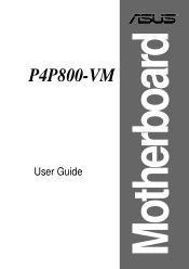 Asus p4p800vm P4P800-VM user's manual English version E1188