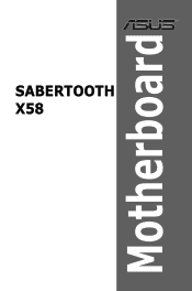 Asus SABERTOOTH X58 Sabertooth X58 user's manual