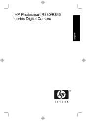 HP Photosmart R840 Quick Start Guide