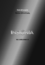 Insignia NS-39D240A13 User Manual (Spanish)