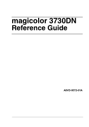 Konica Minolta magicolor 3730DN magicolor 3730DN Reference Guide