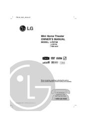 LG LFD750 Owner's Manual