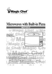 Magic Chef MCP13E1ST User Manual