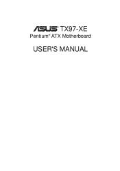 Asus TX97-XE TX97-XE User Manual