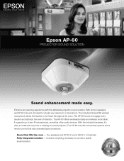 Epson AP-60 Product Brochure