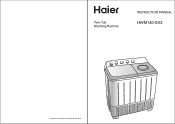 Haier HWM140-SX3 User manual
