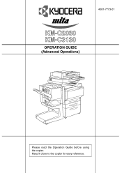 Kyocera KM-C2030 KM-C3130/C2030 Operation Guide Advanced Operations