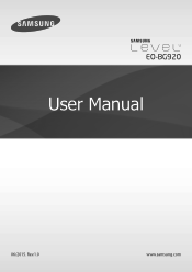 Samsung EO-BG920B User Manual